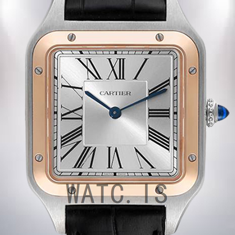 Cartier Santos Dumont W2SA0011 Men's Quartz Silver Dial