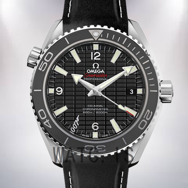Omega Seamaster 44mm Men 232.30.42.21.01.004 Black Dial Rubber Band