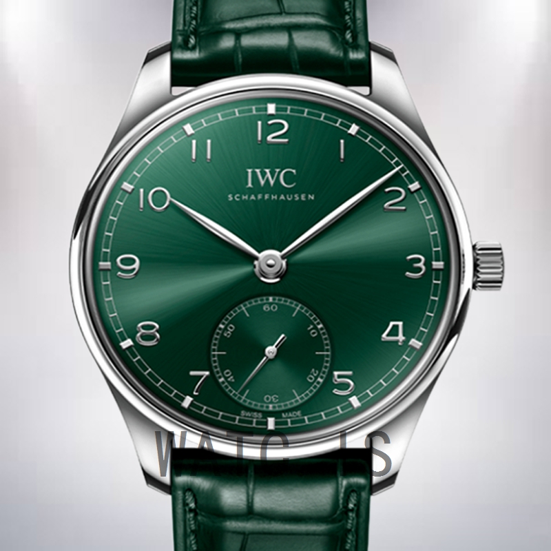 IWC Portuguese Automatic IW358310 44mm/40mm Men's Green Dial