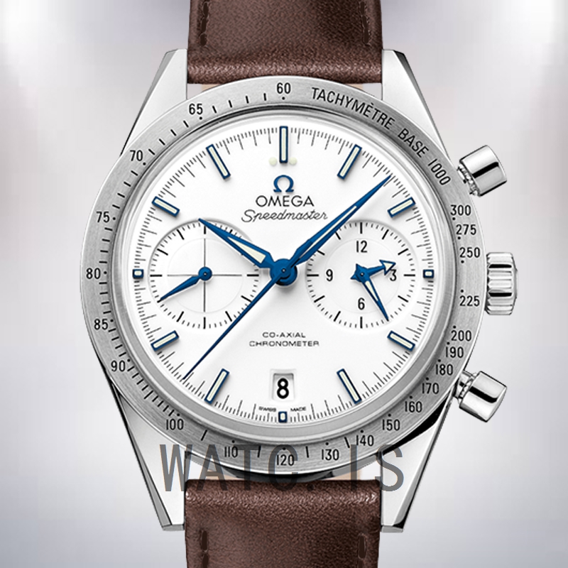 Omega Speedmaster 41mm Men 331.92.42.51.04.001 Leather Strap