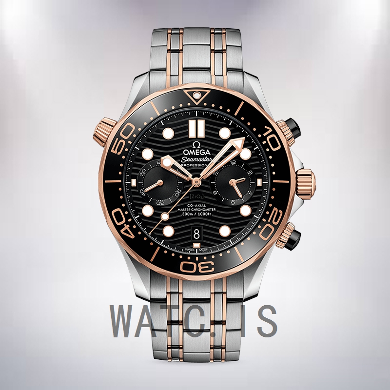 Omega Seamaster Men 44mm 210.20.44.51.01.001 Bracelet Black Dial