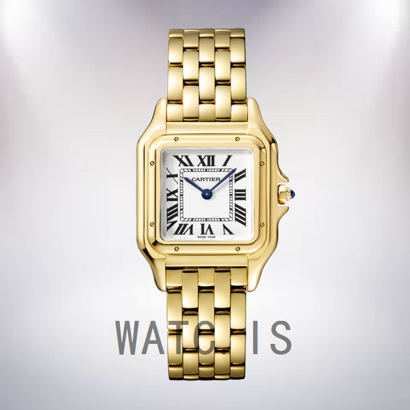 Cartier Panthere WGPN0009 Ladies 27mm Bracelet White Dial