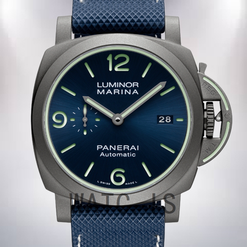 Panerai Luminor Marina Men's 44mm PAM01117 Automatic Blue Dial