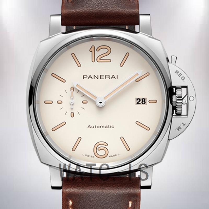 Panerai Luminor Due Men's PAM01046 44mm Automatic White Dial