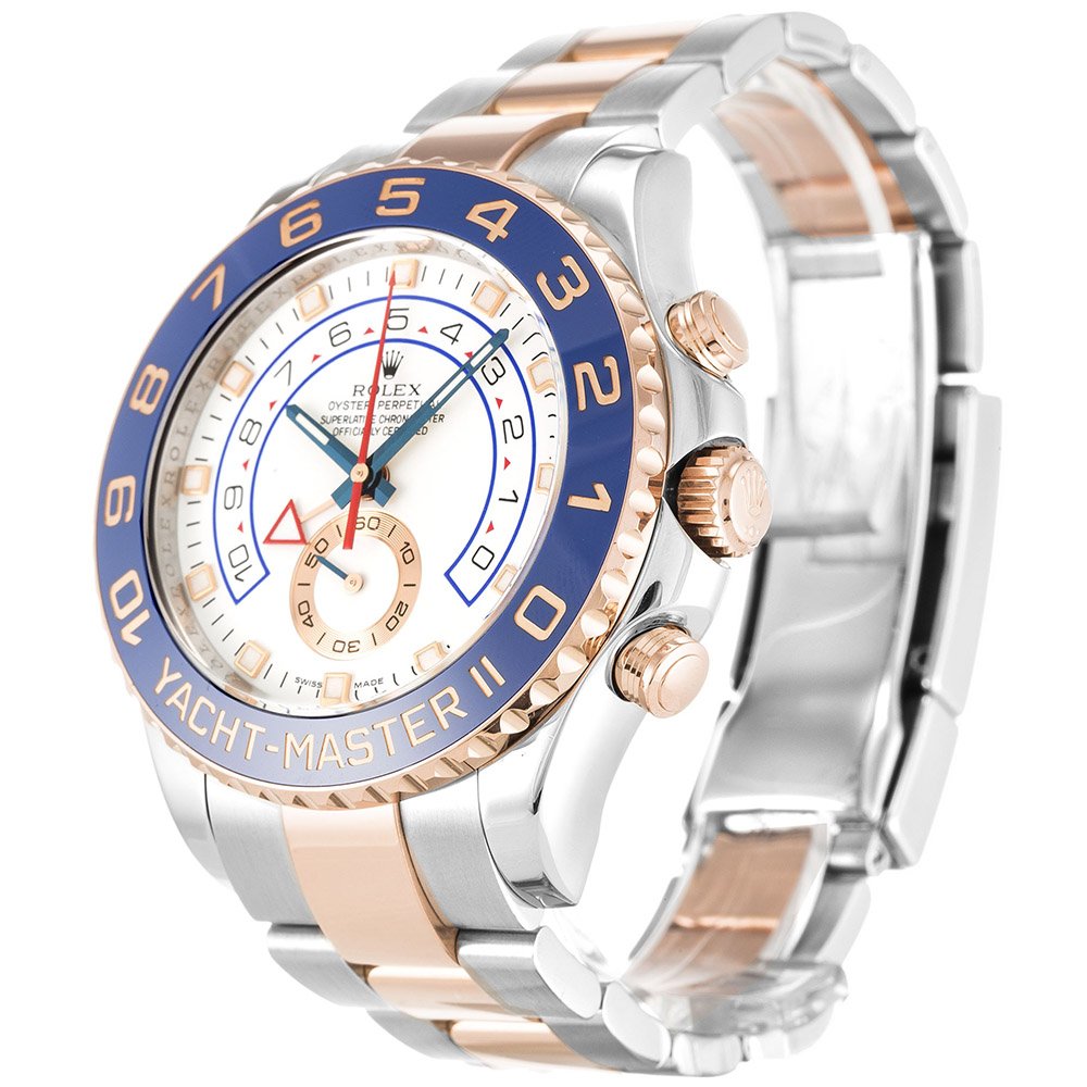 Replica Rolex Yacht-Master 44mm White Dial 116681