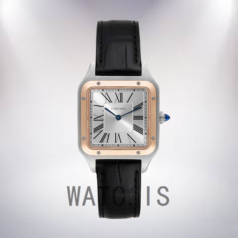 Cartier Santos Dumont W2SA0011 Men's Quartz Silver Dial