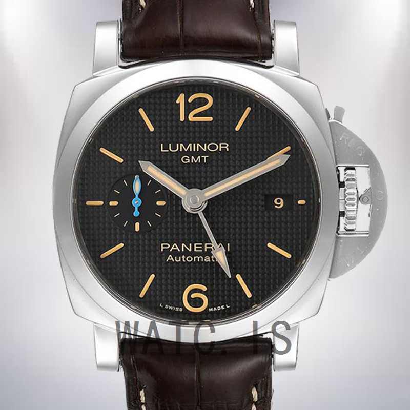 Panerai Luminor GMT PAM01535 44mm Men's Silver-tone