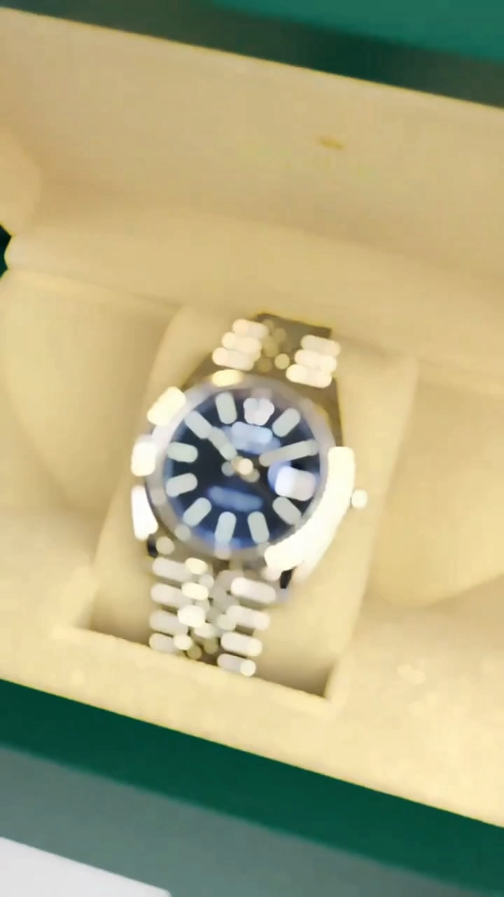 Rolex Datejust 126234 Blue Index Dial Fluted Bezel 36MM Unisex Replica Watch