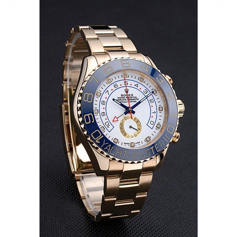 Replica Rolex Yacht-Master 44mm White Dial 622271