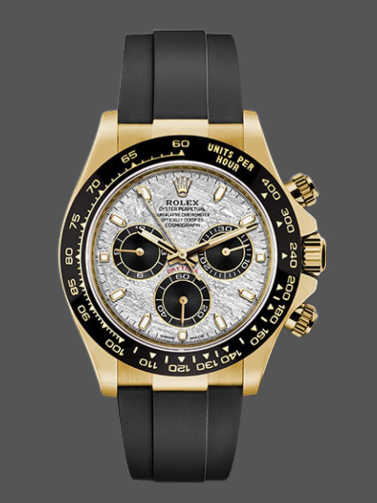 Rolex Cosmograph Daytona 116518LN Meteorite and Black Index Dial 40mm Mens Replica Watch