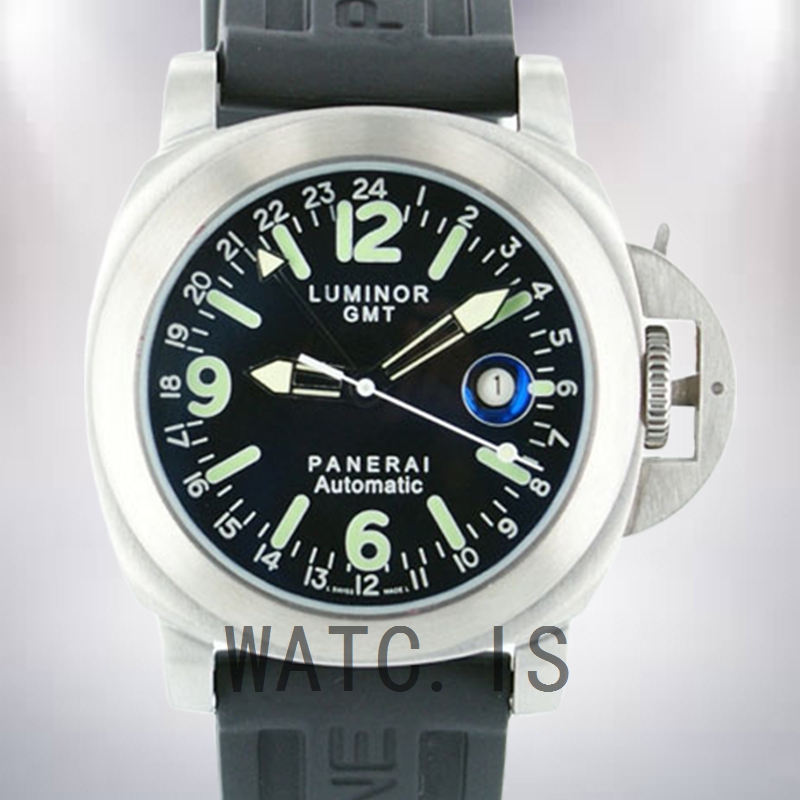 Panerai Luminor GMT PAM00063 44mm Men's Silver-tone