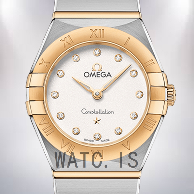 Omega Constellation 27mm 131.20.25.60.52.002 Ladies Quartz Silver-tone