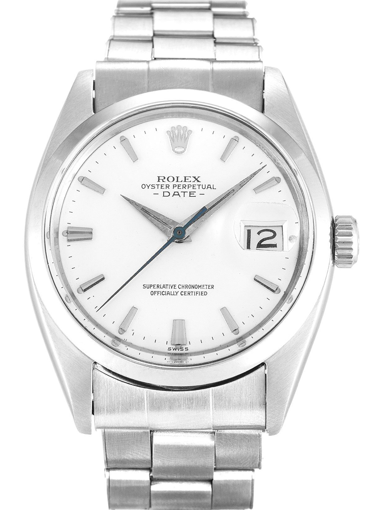 Replica Rolex Oyster Perpetual Date 36mm Silver Dial 1500
