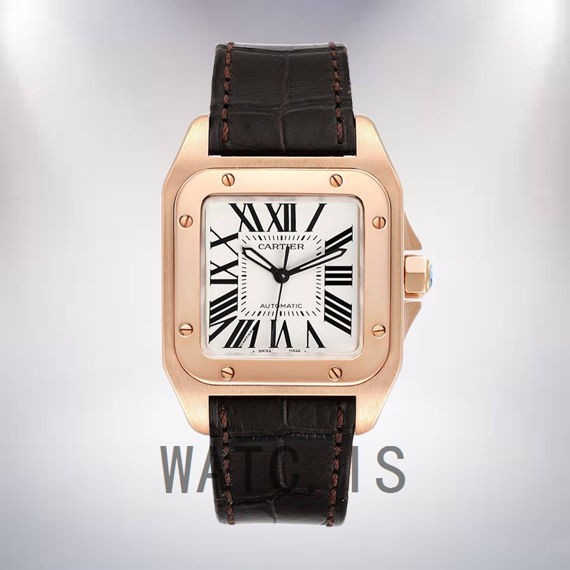 Cartier Santos Men's W20108Y1 39mm Strap