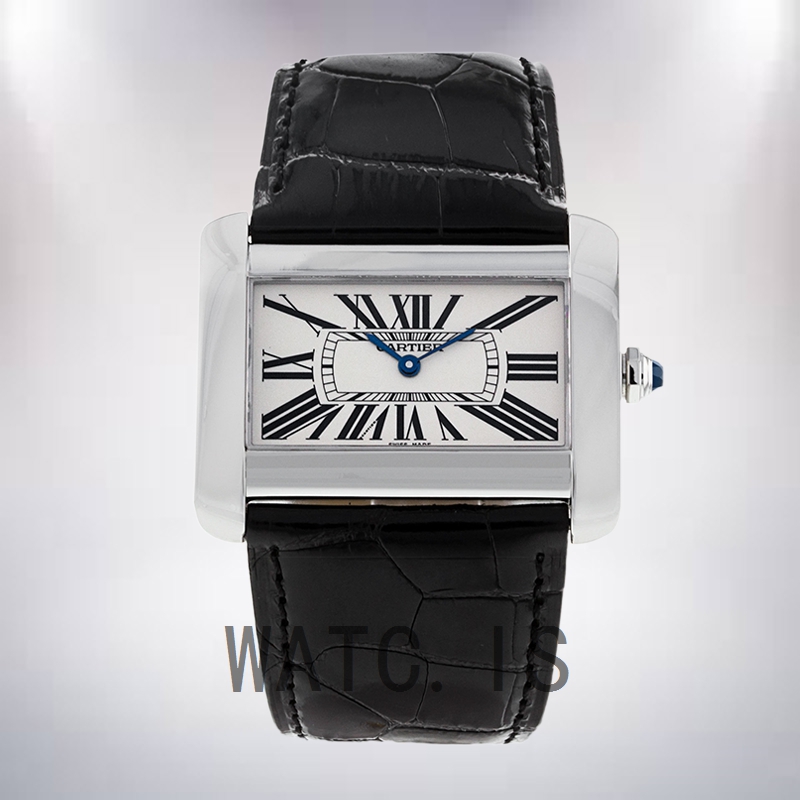 Cartier Tank Divan W6300655 40mm Men's Quartz