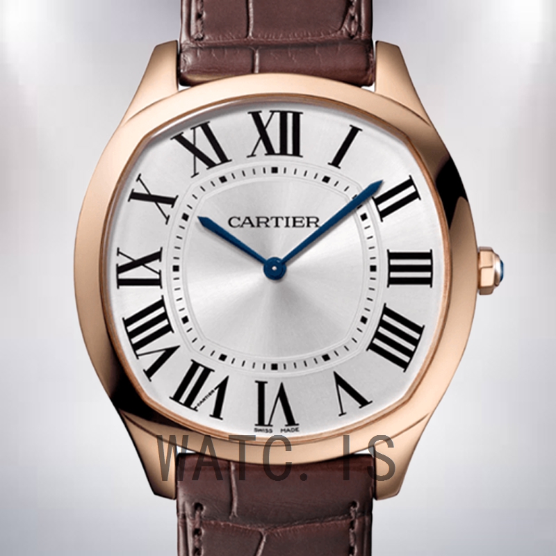 Cartier Drive Men's 41mm WGNM0006 Quartz Rose Gold-tone