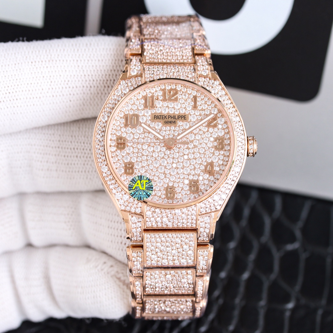 Patek Philippe Twenty~4 Automatic Haute Joaillerie Rose Gold 7300 1450R 001