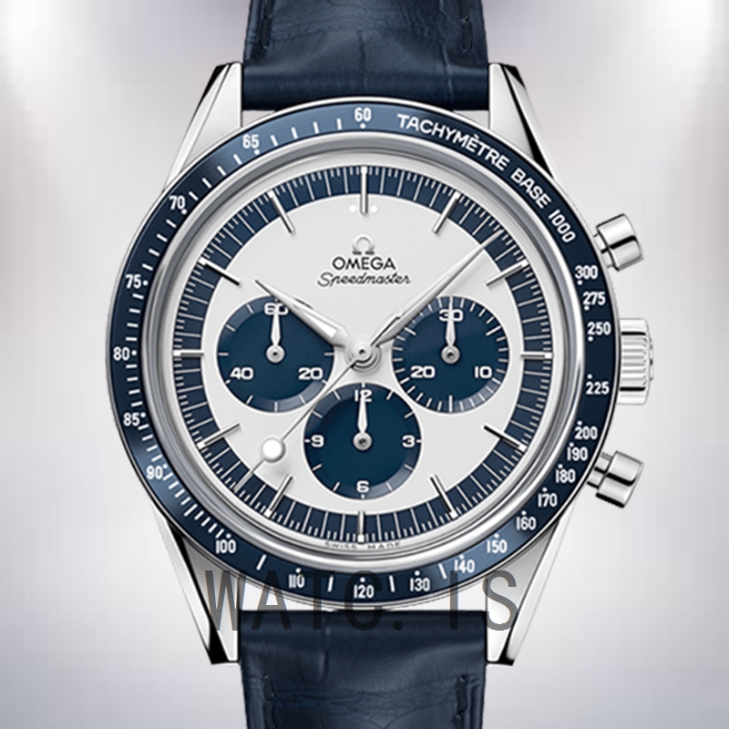 Omega Speedmaster Men 40mm 311.33.40.30.02.001 Leather Strap