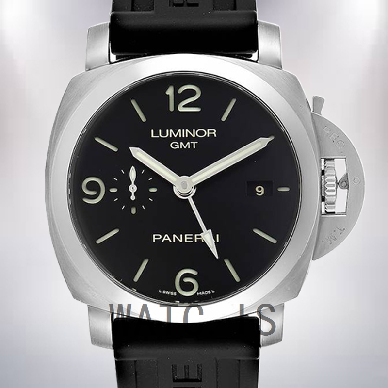 Panerai Luminor GMT PAM00320 Men's 44mm Silver-tone