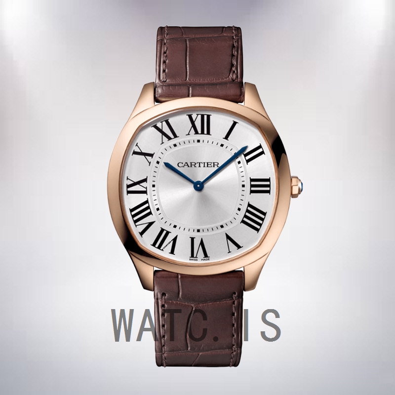 Cartier Drive Men's 41mm WGNM0006 Quartz Rose Gold-tone