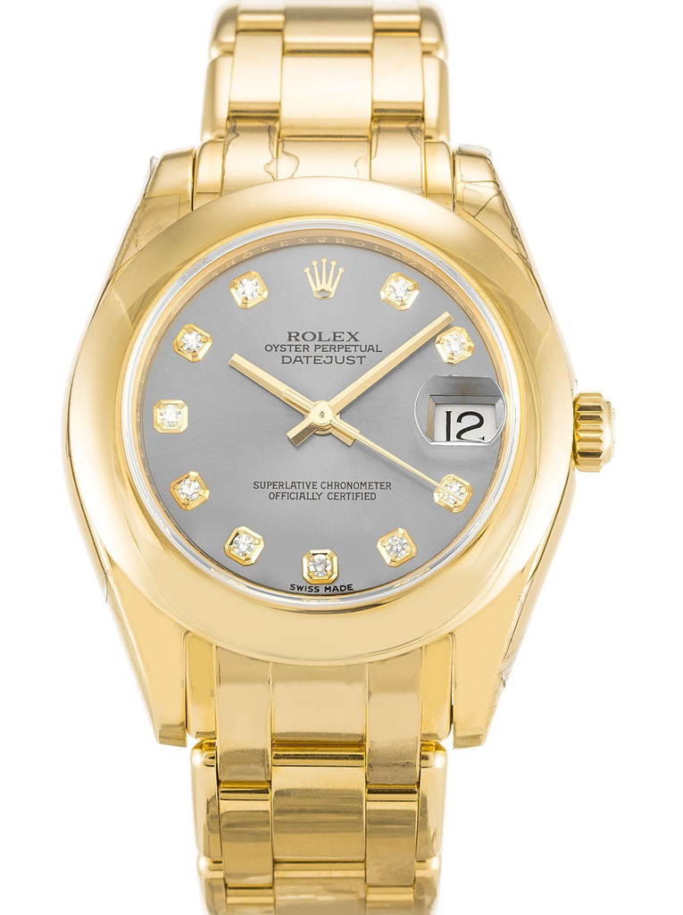 Replica Rolex Pearlmaster 31mm Silver Dial 81208