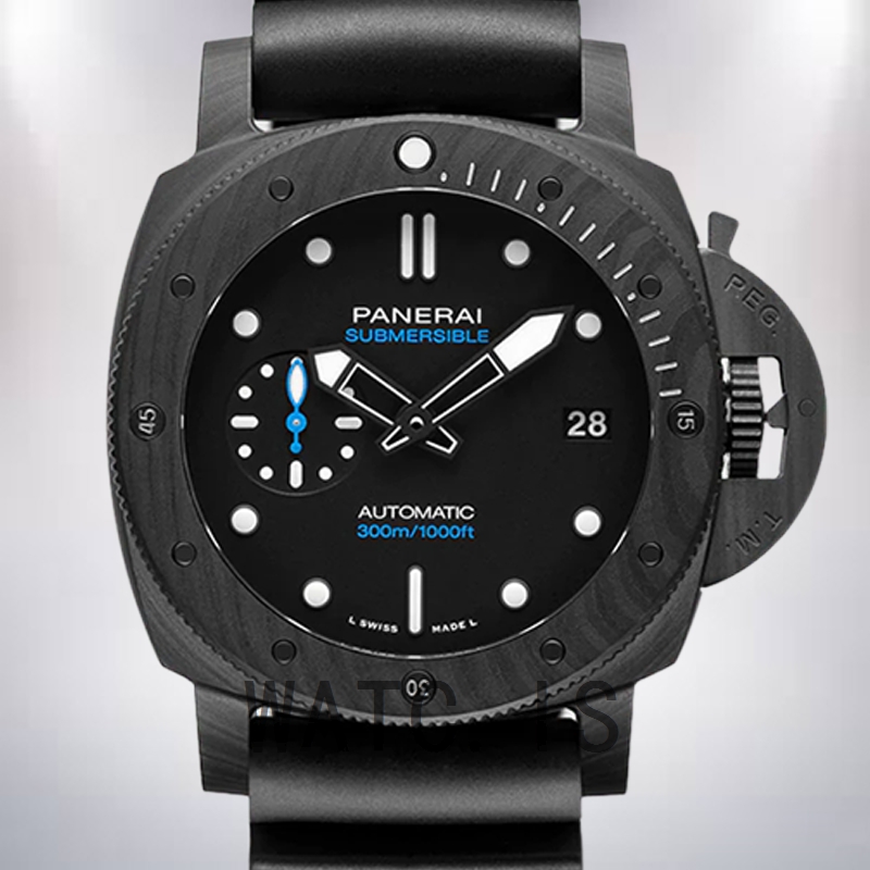 Panerai Submersible 47mm Men's PAM01231 Black-tone