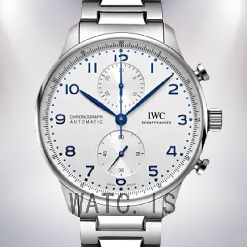 IWC Portuguese Chrono Men's IW371617 43mm Automatic Silver-tone