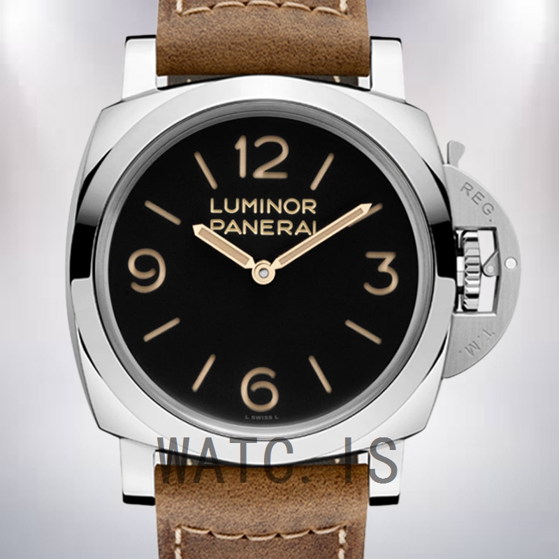 Panerai Luminor Men's PAM00372-001 44mm Leather Strap