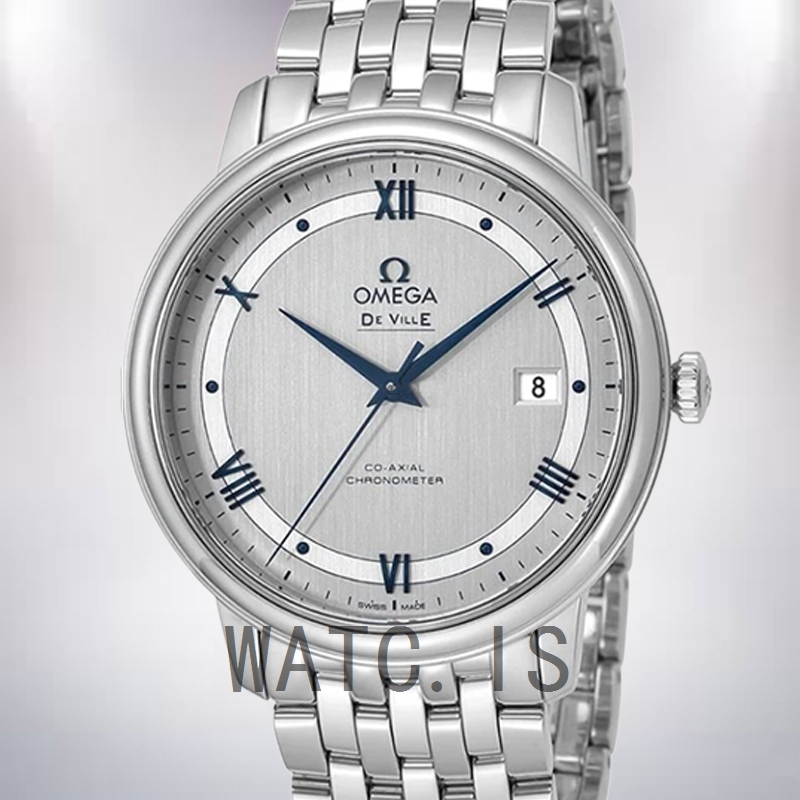 Omega De Ville 40mm Men 424.10.40.20.02.001 Grey Dial