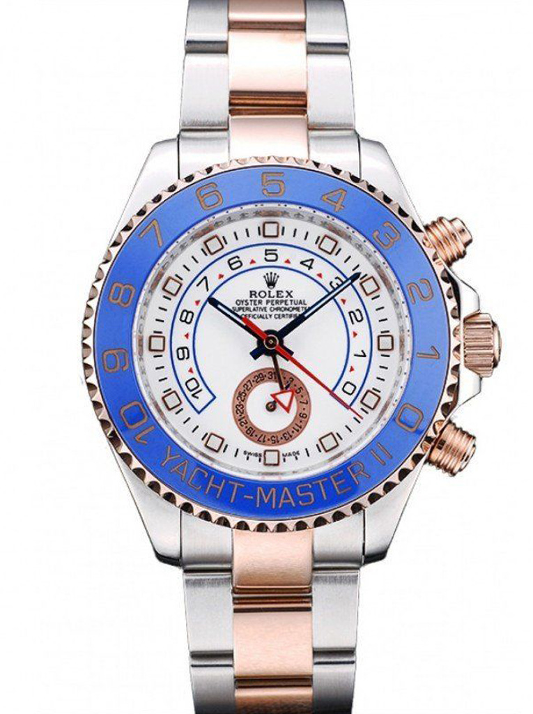 Replica Rolex Yacht-Master 42mm White Dial REP016833