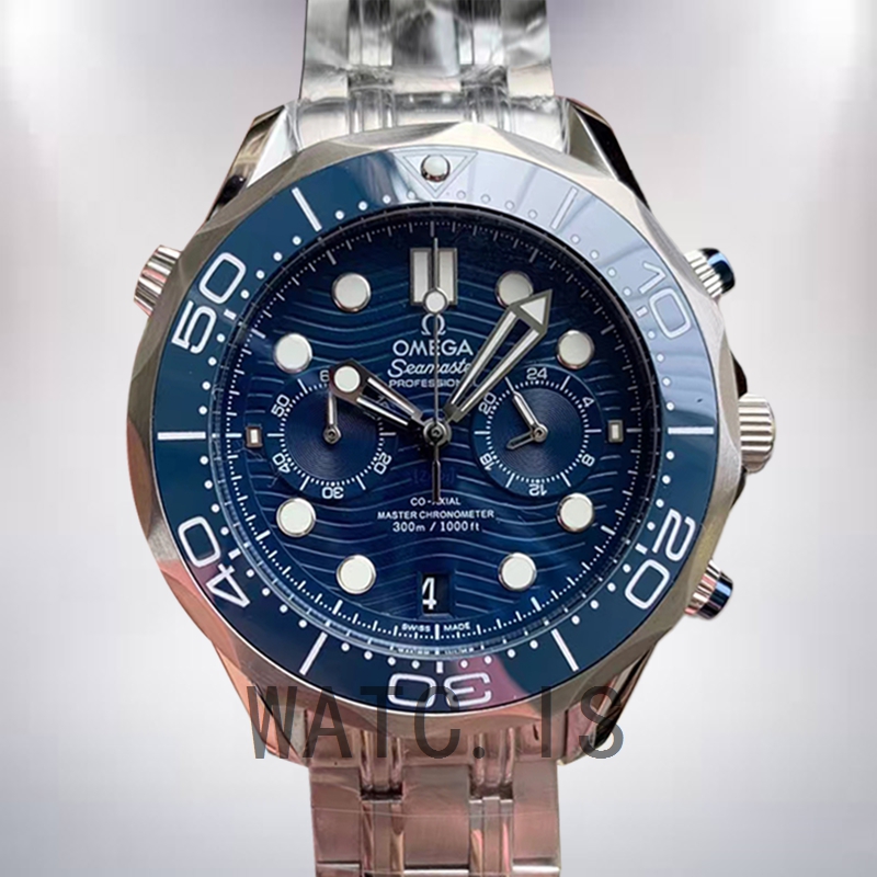 Omega Seamaster 210.30.44.51.03.001 44mm Men Bracelet Blue Dial