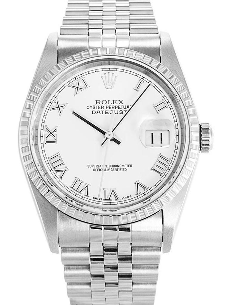Replica Rolex Datejust 36mm White Dial 16220-2