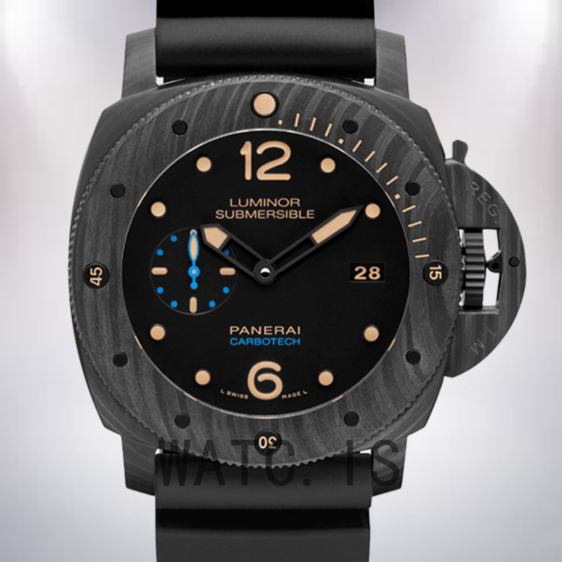 Panerai Luminor Submersible PAM00616 Men's 47mm Black Dial
