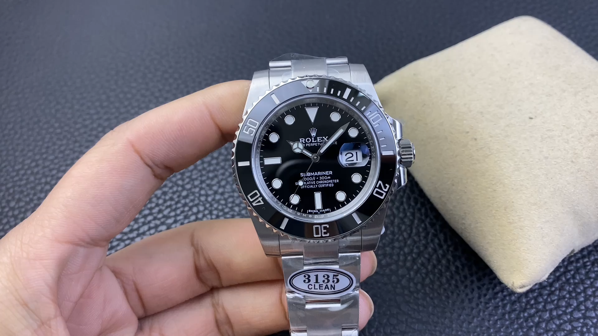 Rolex Submariner Date 116610LN Stainless Steel Oyster 40MM Black Dial Mens Replica Watch