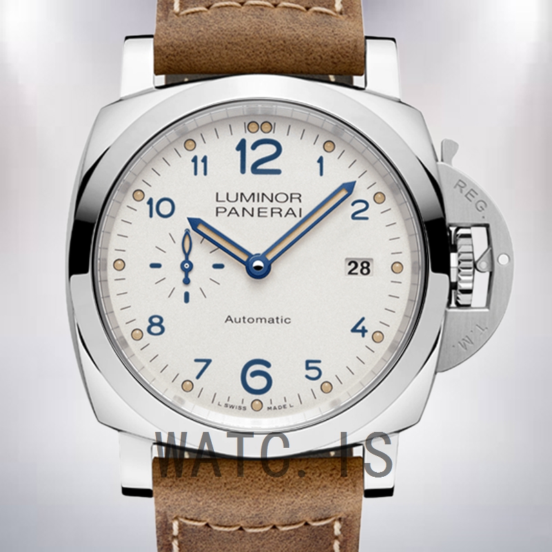 Panerai Luminor Due 44mm Men's PAM00906-001 Silver-tone