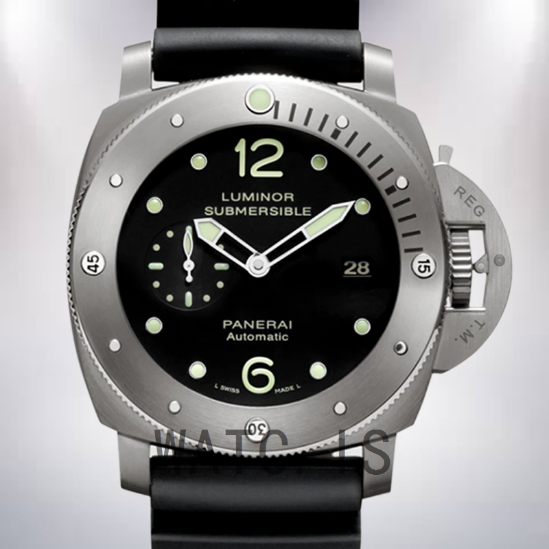 Panerai Luminor Submersible 47mm PAM00571 Men's Silver-tone Automatic