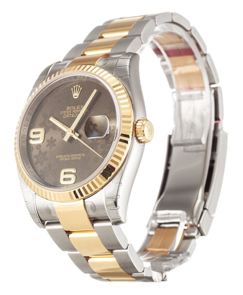 Replica Rolex Datejust 36mm Floral Dial 116233