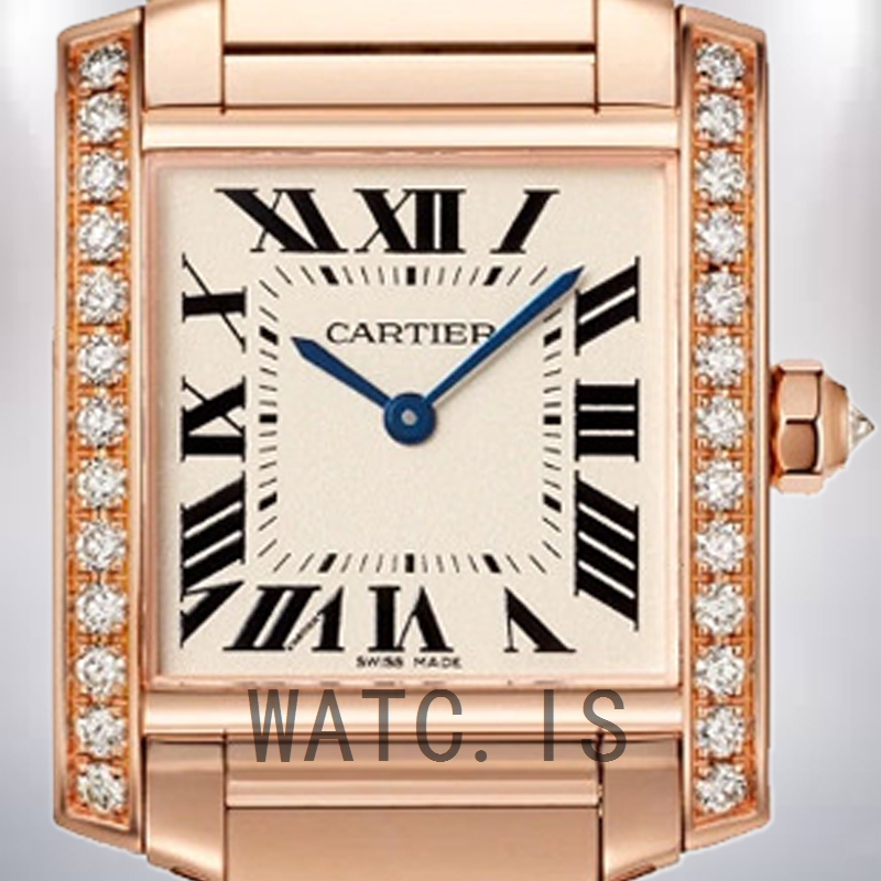 Cartier Tank Francaise Ladies WJTA0023 25mm/34mm Quartz