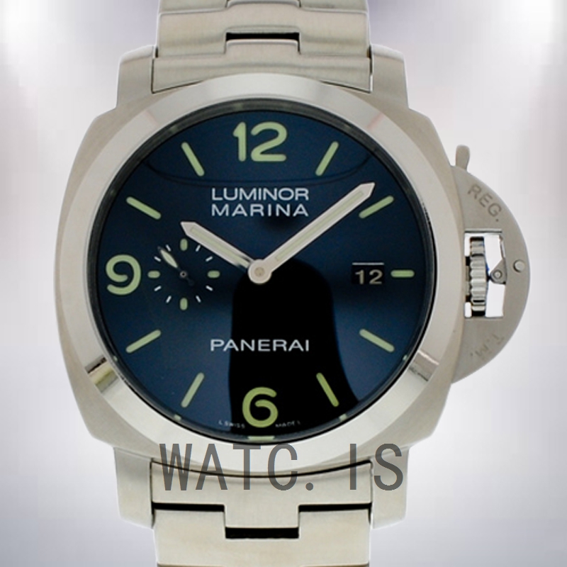 Panerai Luminor Marina 1950 Men's 44mm PAM00328 Automatic Silver-tone