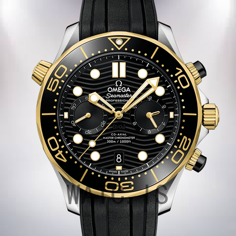 Omega Seamaster 210.22.44.51.01.001 44mm Men Automatic Black Dial