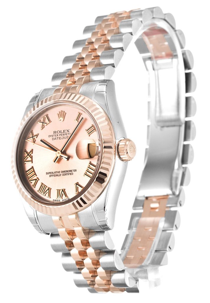 Replica Rolex Datejust Mid-Size 31mm Pink Dial 178271