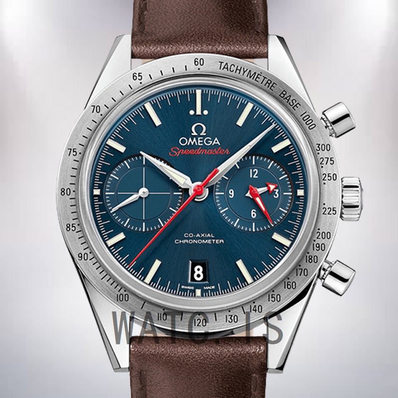 Omega Speedmaster 331.12.42.51.03.001 Men 41mm Silver-tone Blue Dial