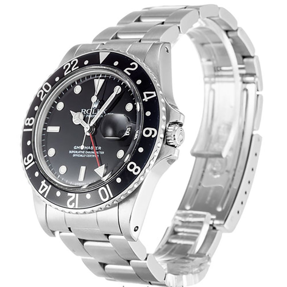 Replica Rolex GMT-Master 40mm Black Dial 16750