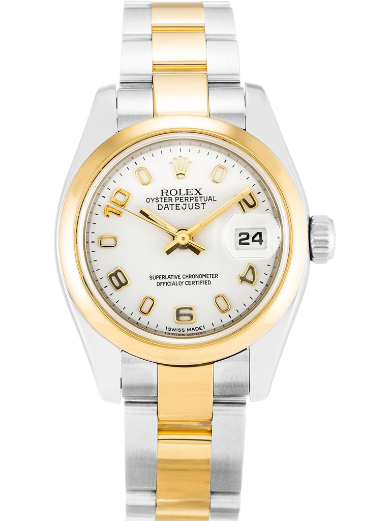 Replica Rolex Datejust 26mm White Dial 179163
