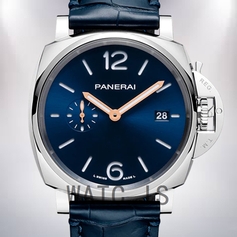 Panerai Luminor Due Men's PAM01274 44mm Silver-tone