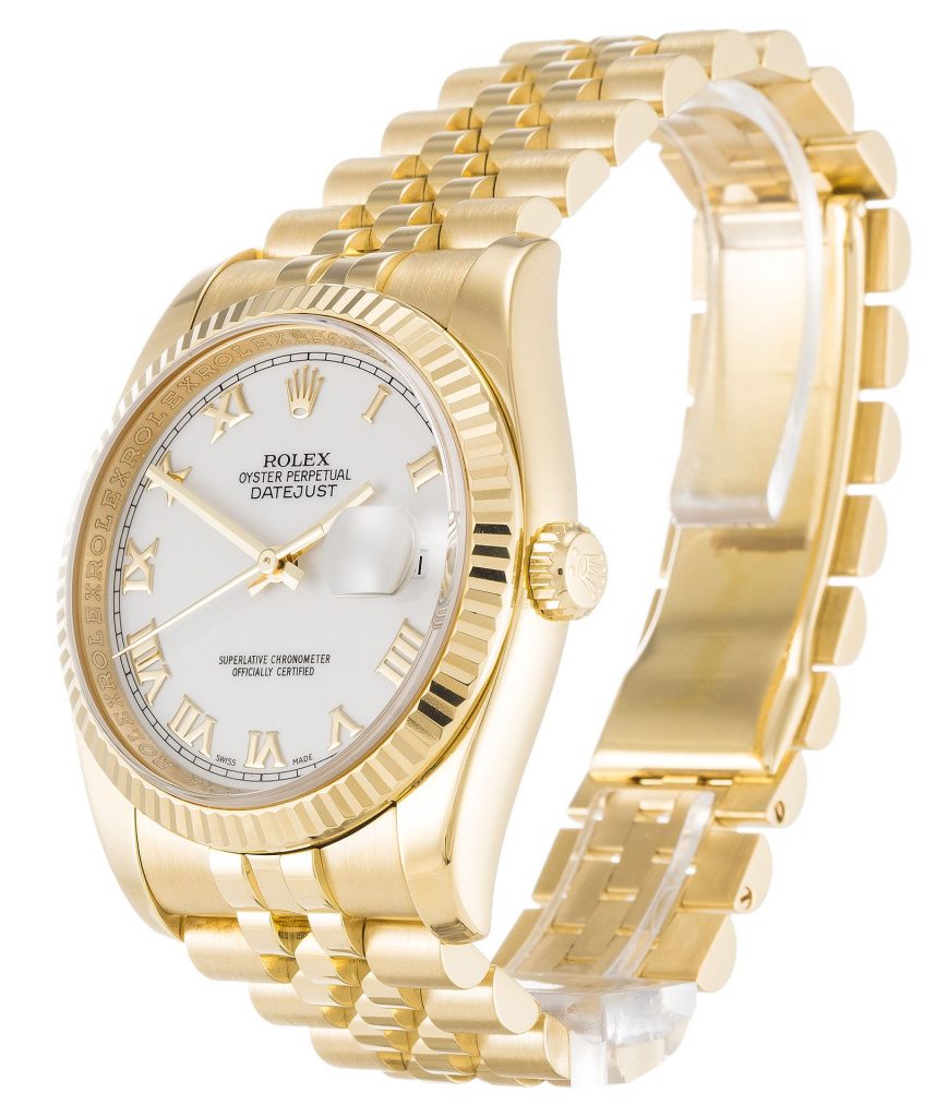 Replica Rolex Datejust 36mm White Dial 116238