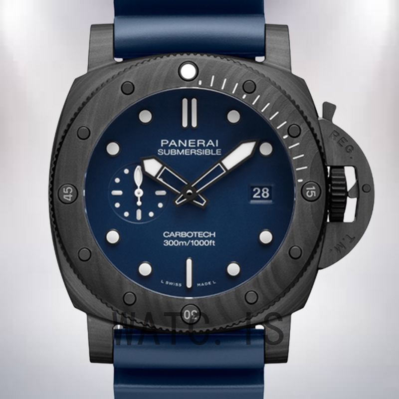 Panerai Submersible Men's 47mm PAM01232 Automatic Black-tone