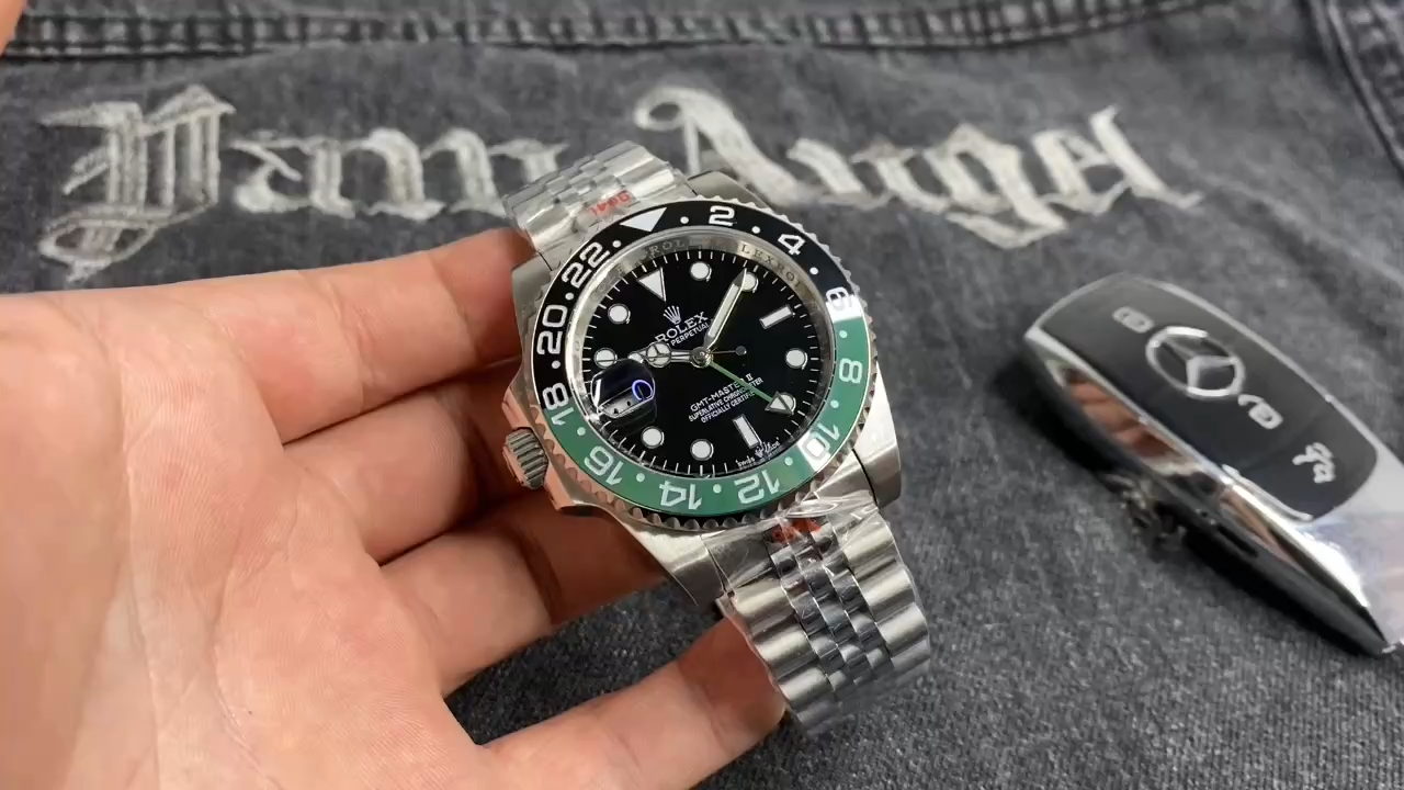 Rolex GMT-Master II 126720VTNR Black Dial Stainless steel 40MM Mens Replica Watch