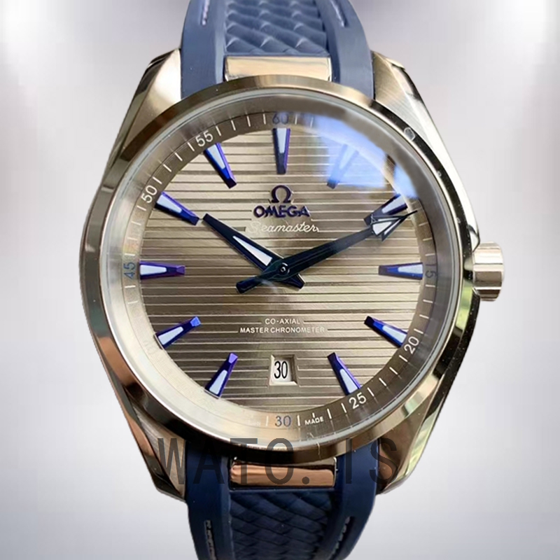 Omega Aqua Terra Men 40 mm 220.12.41.21.06.001 Grey Dial Silver-tone