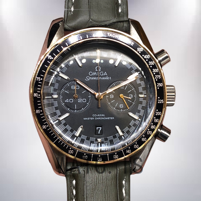 Omega Speedmaster Men 44mm 329.23.44.51.06.001 Two-tone Grey Dial